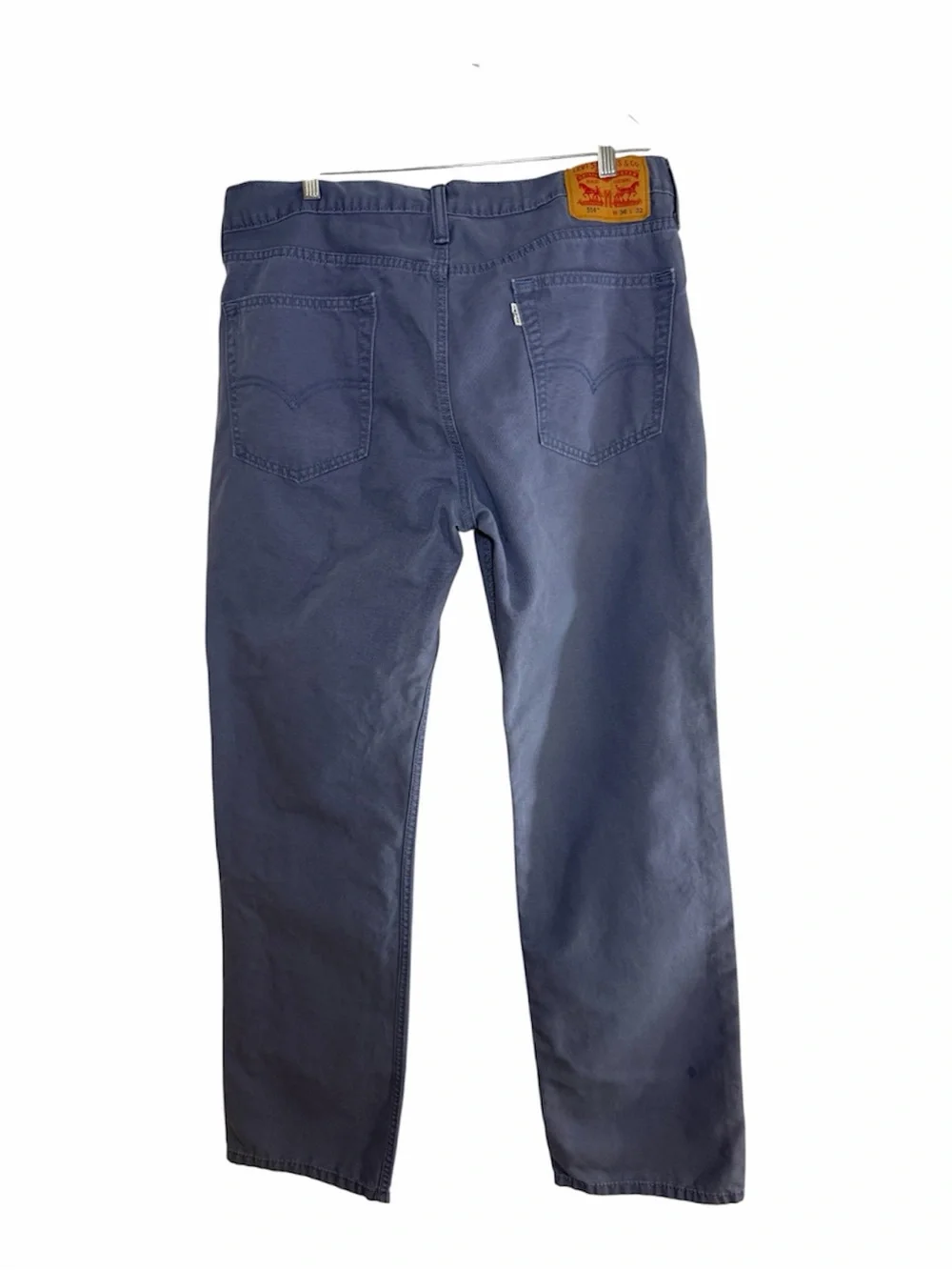 Levi's Dusty Blue 514 Relaxed Straight Pants
